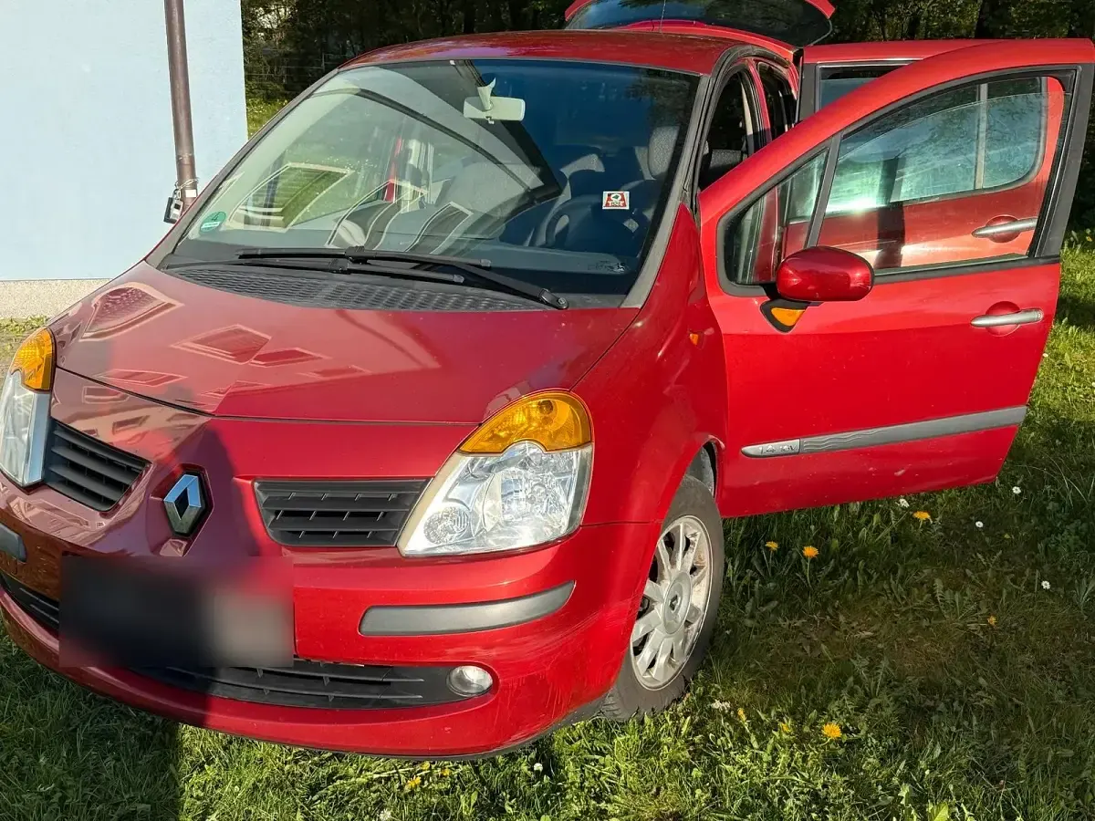 Gebraucht Renault Modus 2005 Rot Van / Kleinbus