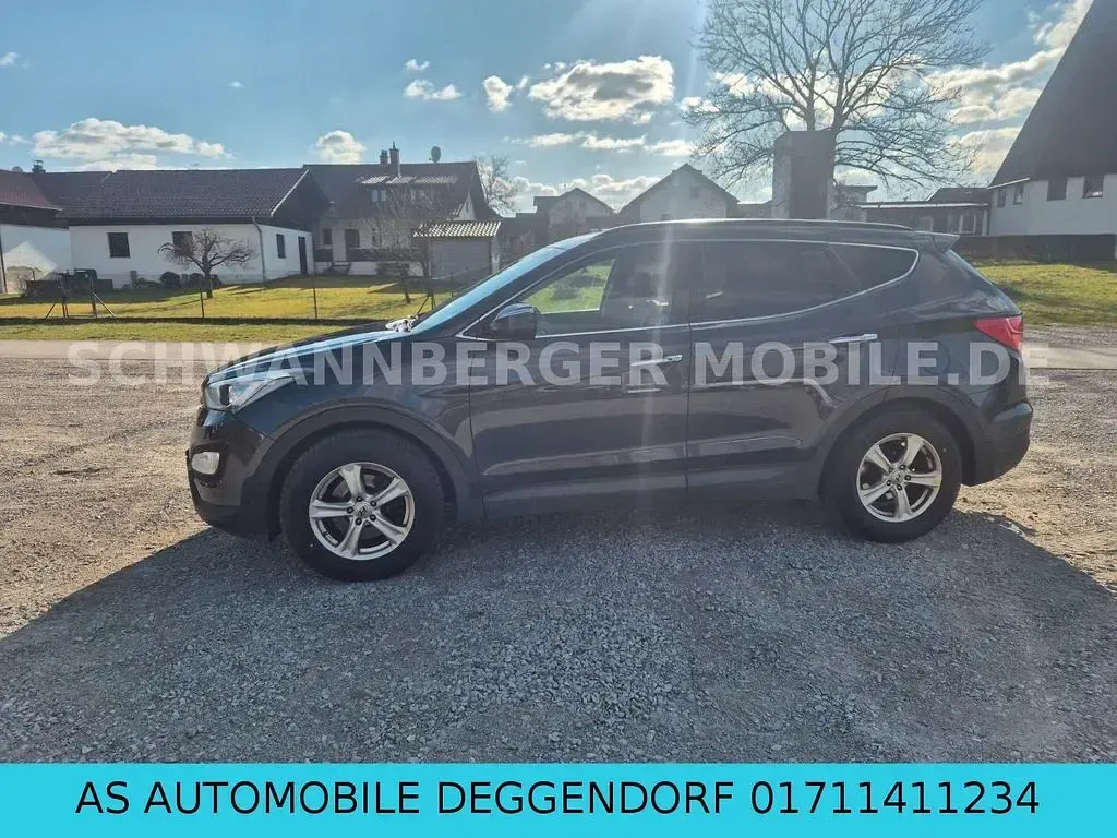 Gebraucht Hyundai Santa Fe Premium 197 PS (144 kW) 2013 Schwarz SUV