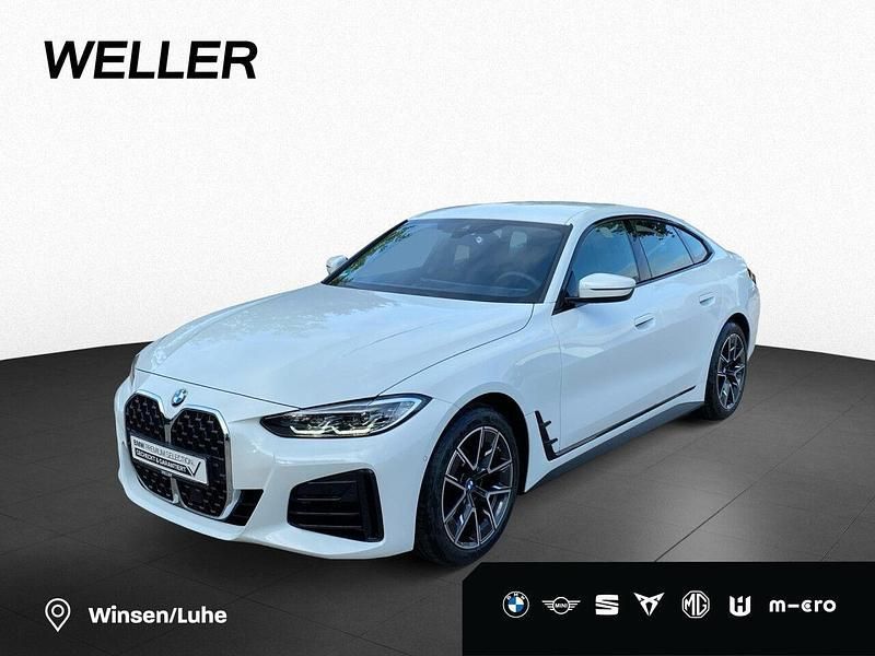 Weiss Gebraucht 2024 BMW 420 Gran Coupé M Sport Coupé | 42.440 € (Superpreis) - Bild 1/4