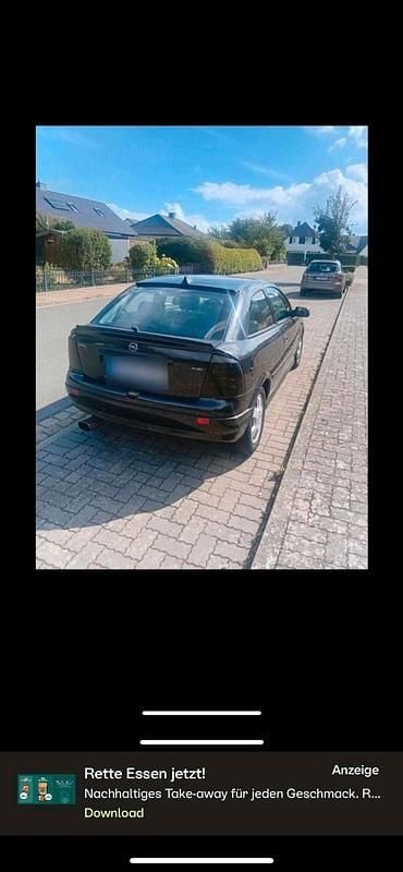 Gebraucht Opel Astra 1999 Schwarz Coupé