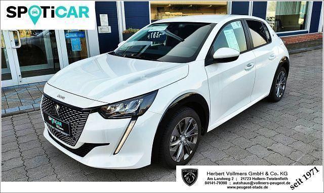 Gebraucht Peugeot e-208 Active 100 kW (136 PS) 2021 Weiß Kleinwagen