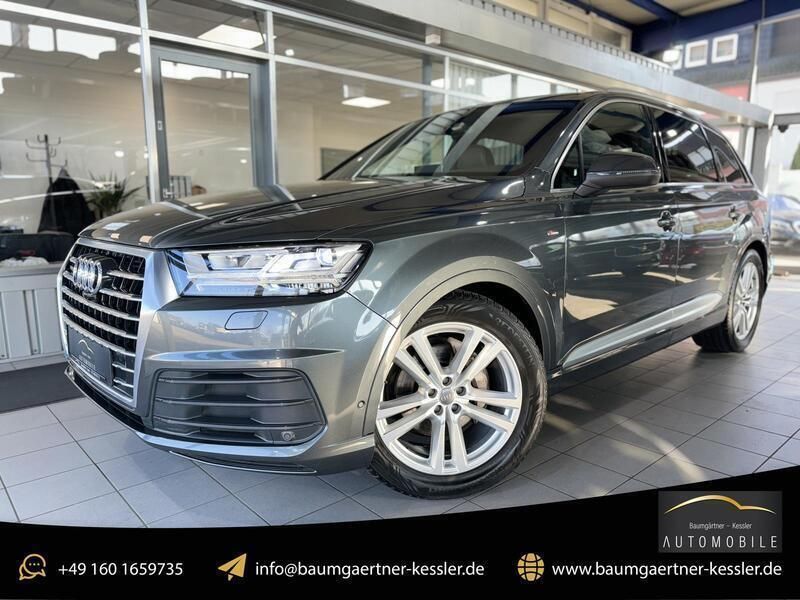 Daytonagrau perleffekt Gebraucht 2015 Audi Q7 Ambiente SUV | 33.490 € (Teuer) - Bild 1/4
