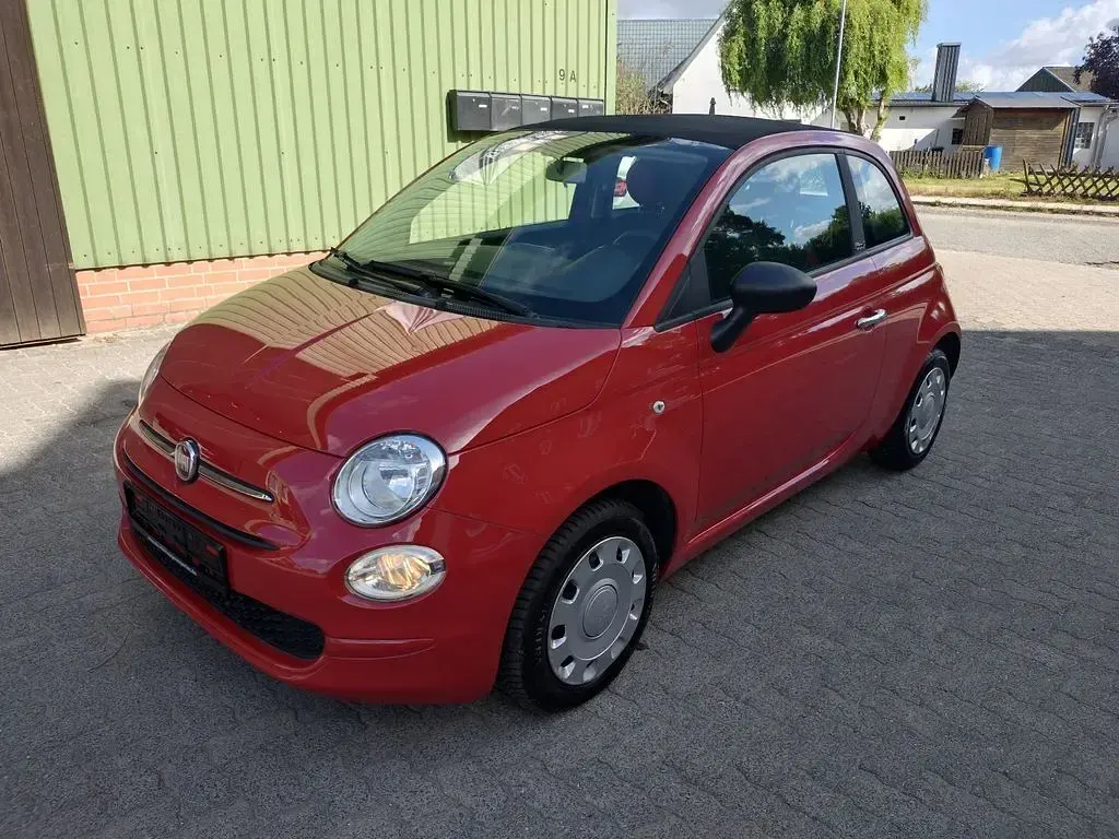 Gebraucht Fiat 500C 69 PS (50 kW) 2018 Rot Cabrio