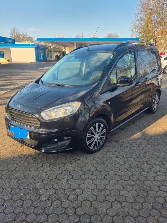 Gebraucht Ford Tourneo Courier Ambiente 101 PS (74 kW) 2015 Schwarz Van / Kleinbus