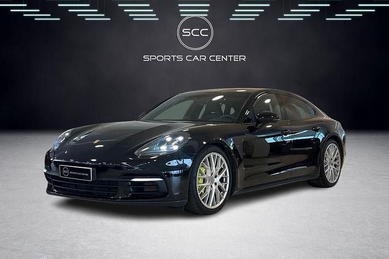 Schwarz Gebraucht 2018 Porsche Panamera 4 Sport Limousine | 50.800 € (Superpreis) - Bild 1/3