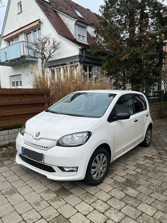 Gebraucht Skoda Citigo-e IV Ambition 61 kW (83 PS) 2021 Weiß Kleinwagen