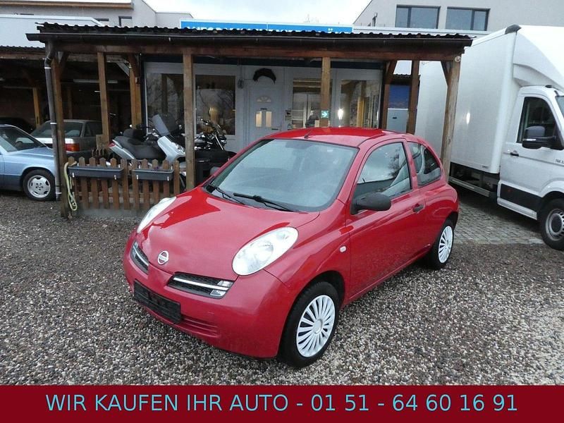 Rot Gebraucht 2007 Nissan Micra Visia Kleinwagen | 1.490 € (Fairer Preis) - Bild 1/4