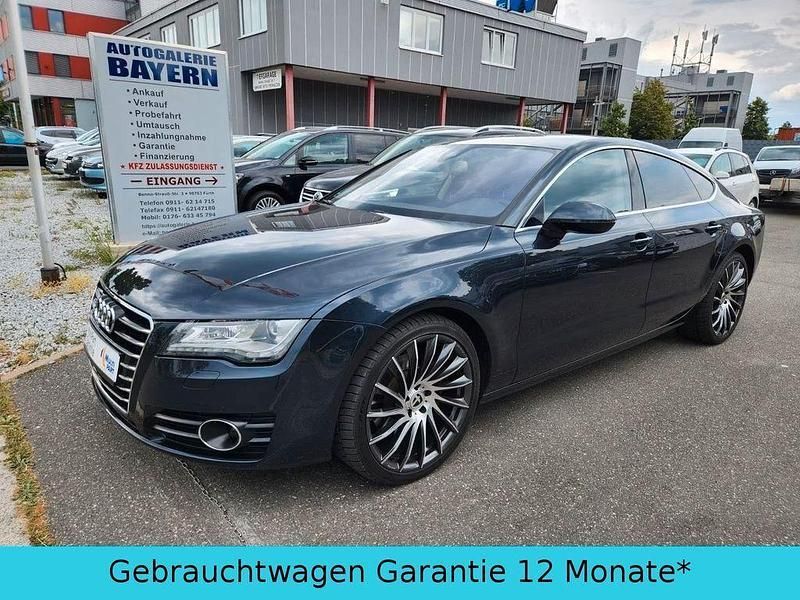 Blau Gebraucht 2012 Audi A7 Sportback Kleinwagen | 17.870 € (Fairer Preis) - Bild 1/4