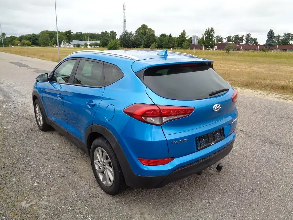 Gebraucht Hyundai Tucson Trend 116 PS (85 kW) 2016 Blau SUV