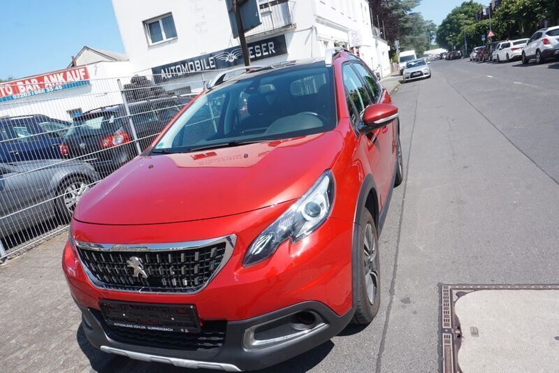 Rot Gebraucht 2018 Peugeot 2008 Allure SUV | 7.999 € (Superpreis) - Bild 1/4
