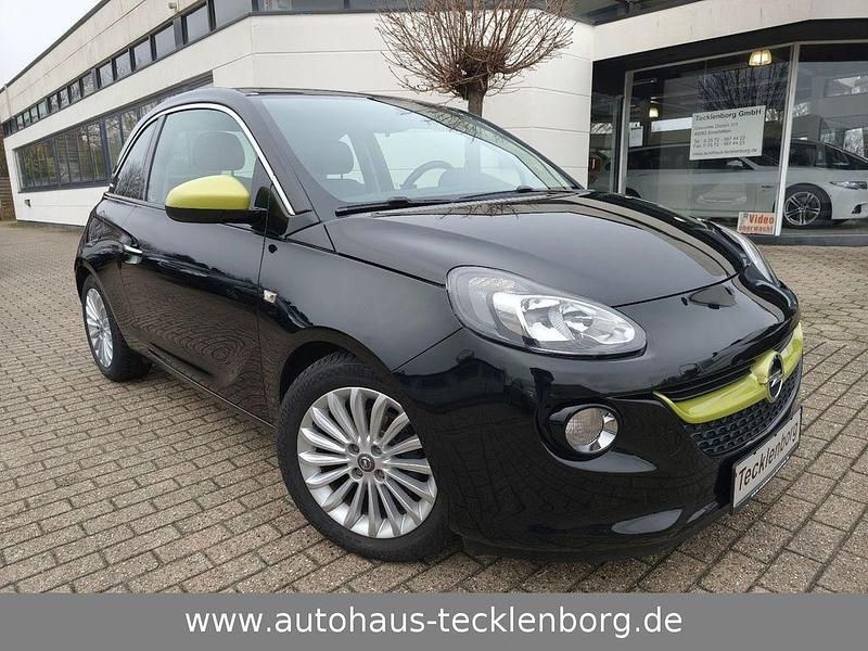 Gebraucht Opel Adam Glam 101 PS (74 kW) 2017 Onyxschwarz metallic Kleinwagen