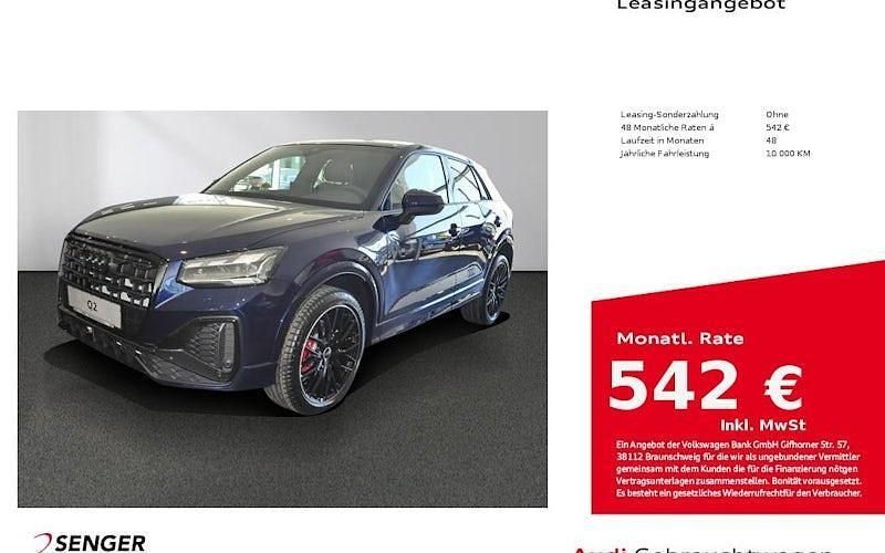 Blau Gebraucht 2024 Audi Q2 S-Line SUV | 39.690 € - Bild 1/4