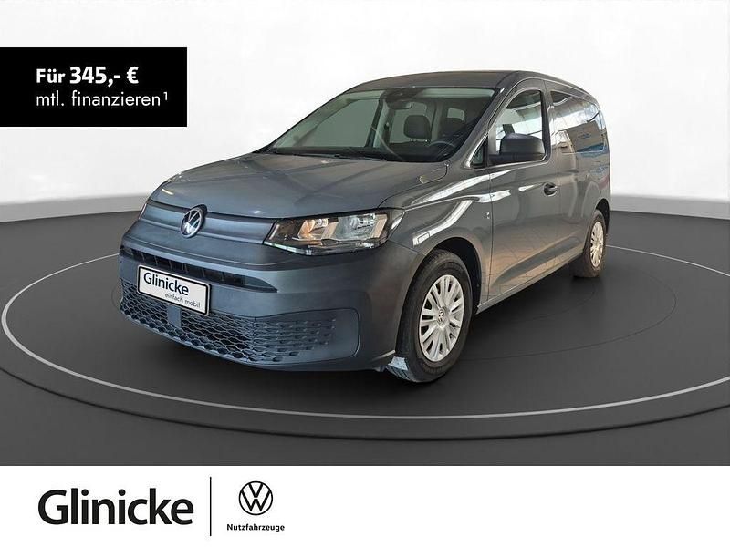 Grau Gebraucht 2022 VW Caddy Basis Van / Kleinbus | 22.880 € (Teuer) - Bild 1/4