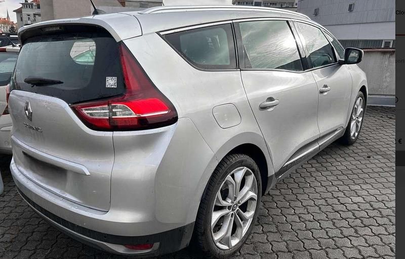 Gebraucht Renault Grand Scénic IV Intens 116 PS (85 kW) 2017 Platingrau Van / Kleinbus