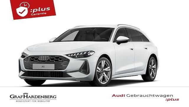 Gletscherweiß metallic Gebraucht 2024 Audi A5 Advanced Coupé | 49.930 € (Fairer Preis) - Bild 1/4