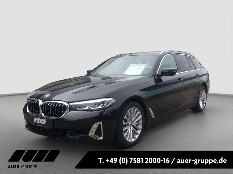 Schwarz Gebraucht 2021 BMW 530 Luxury Line Kombi | 28.800 € (Guter Preis) - Bild 1/4