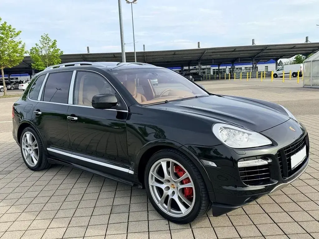 Gebraucht Porsche Cayenne Turbo 500 PS (367 kW) 2008 Grün SUV
