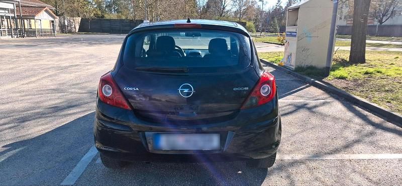 Gebraucht Opel Corsa 86 PS (63 kW) 2010 Schwarz Kleinwagen
