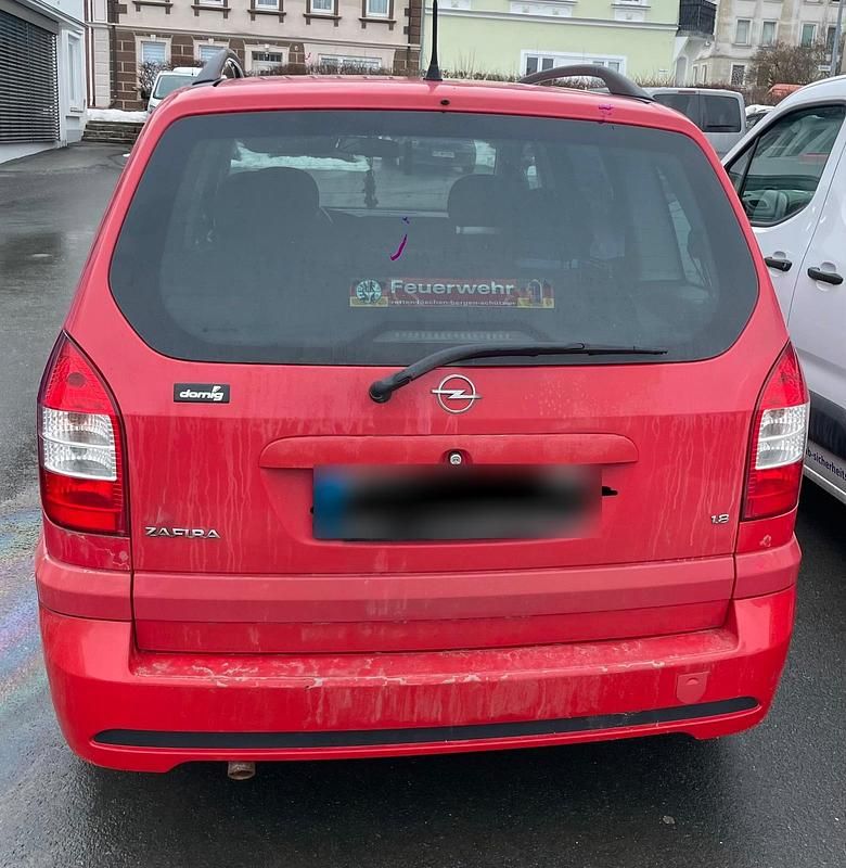 Gebraucht Opel Zafira 125 PS (91 kW) 2005 Rot Van / Kleinbus