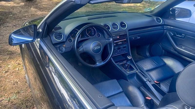 Gebraucht Audi A4 Cabriolet S-Line 163 PS (119 kW) 2004 Schwarz Cabrio