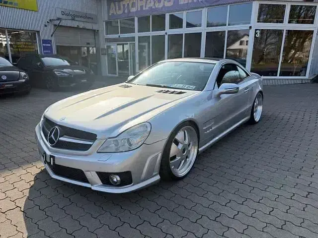 Gebraucht Mercedes SL500 Style 388 PS (285 kW) 2008 Silber Cabrio