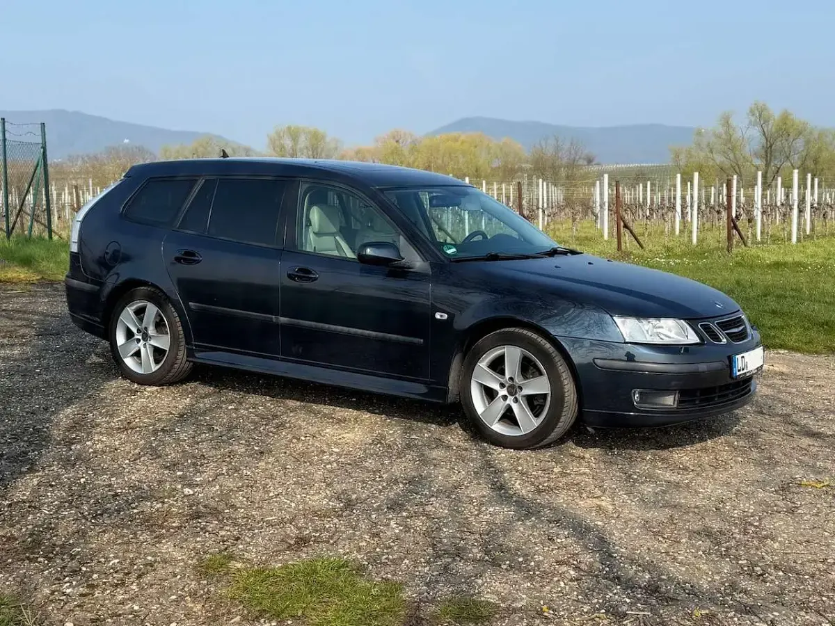 Occasion Saab 9-3 Vector 209 PK (153 kW) 2006 Blauw Stationwagen