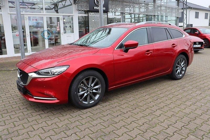 Gebraucht Mazda 6 Center-Line 145 PS (106 kW) 2023 Soul red crystal Kombi