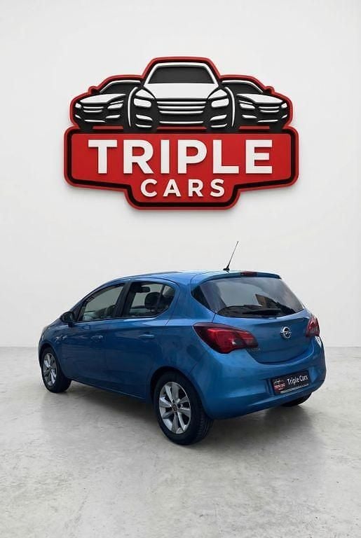 Gebraucht Opel Corsa drive 90 PS (66 kW) 2016 Blau Kleinwagen