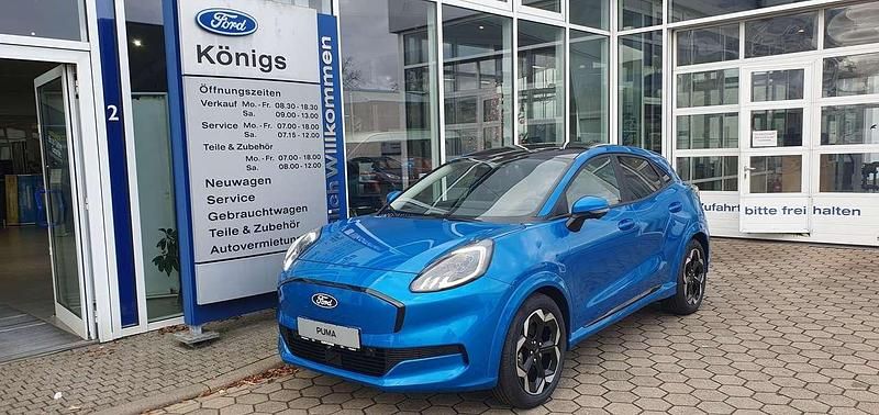 Neu Ford Puma Gen-E Premium 122 kW (167 PS) 2025 Digital aqua blue SUV