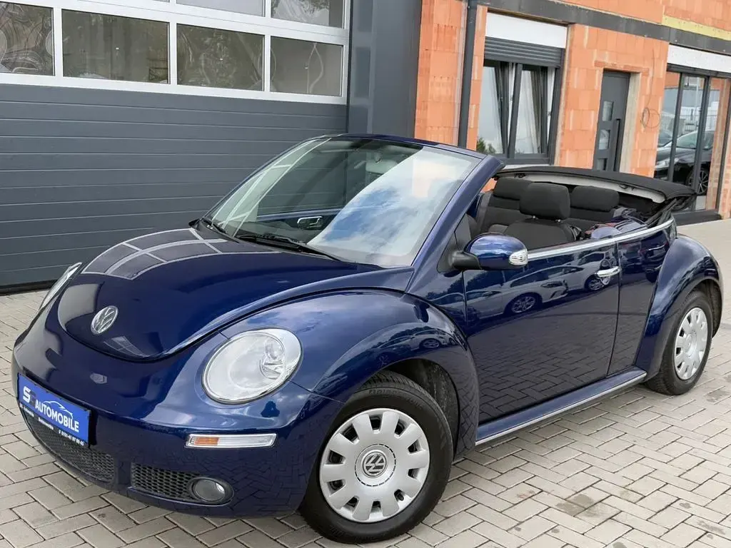 Gebraucht VW New Beetle Cabriolet 102 PS (75 kW) 2008 Blau Cabrio