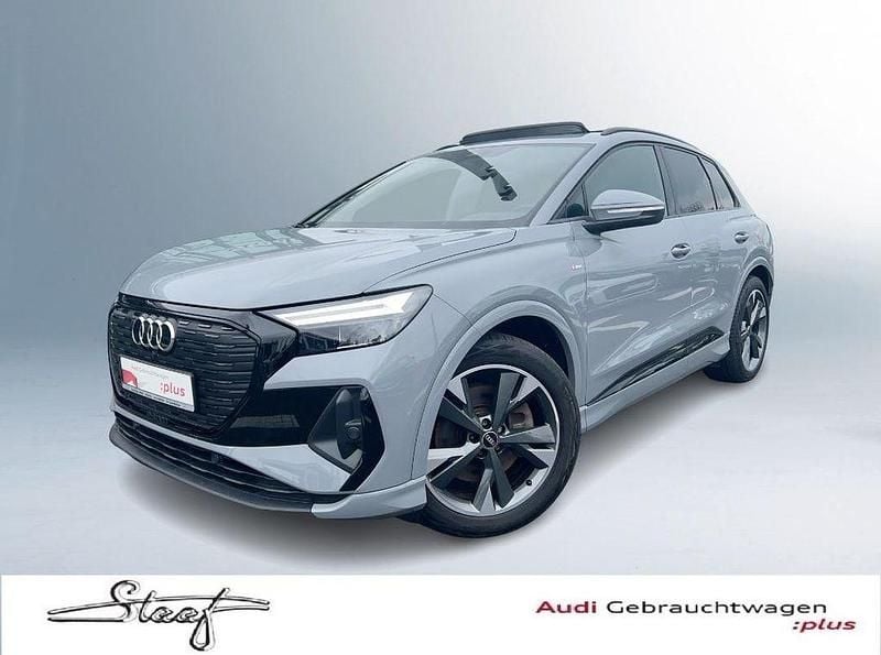 Kieselgrau Gebraucht 2022 Audi Q4 e-tron Ambiente SUV | 34.990 € (Fairer Preis) - Bild 1/4