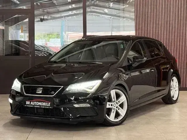 Usata Seat Leon FR 150 CV (110 kW) 2017 Nero Berlina