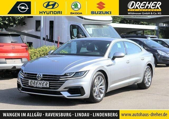 Pyritsilber metallic Gebraucht 2018 VW Arteon R-line Limousine | 28.990 € (Fairer Preis) - Bild 1/4