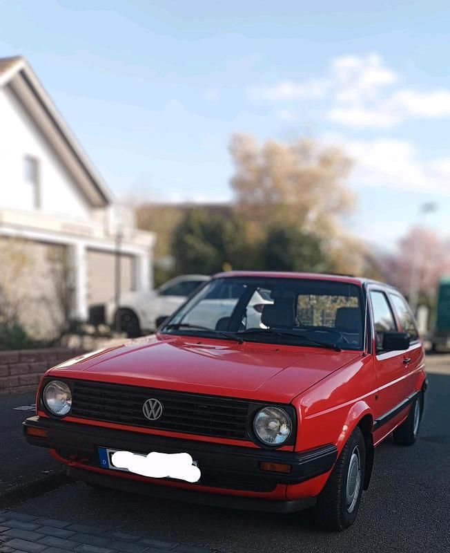 Rot Gebraucht 1991 VW Golf II Kleinwagen | 2.950 € - Bild 1/4