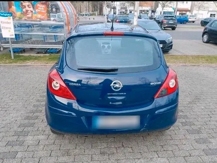 Używany Opel Corsa 69 KM (50 kW) 2012 Niebieski Hatchback