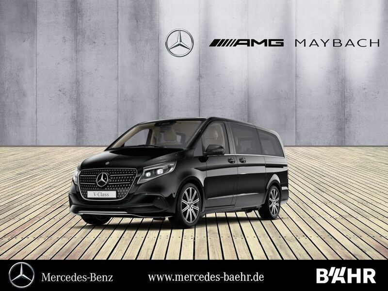 Obsidianschwarz Gebraucht 2024 Mercedes V300 Avantgarde Van / Kleinbus | 75.450 € (Teuer) - Bild 1/4