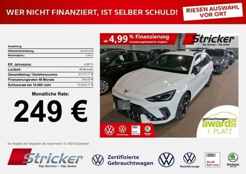 Second-hand Cupra Leon 150 CP (110 kW) 2025 Alb Break