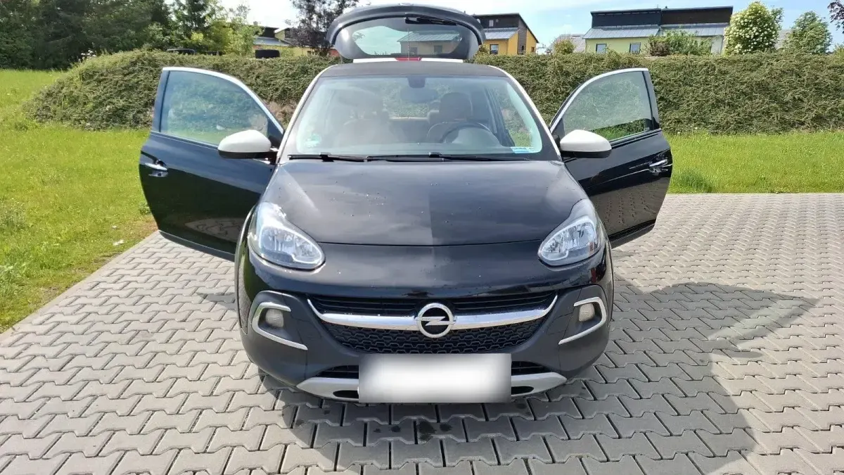 Gebraucht Opel Adam Rocks Rocks 116 PS (85 kW) 2017 Schwarz Kleinwagen