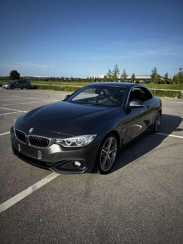 Grau Gebraucht 2014 BMW 435 Cabrio | 22.600 € (Superpreis) - Bild 1/4