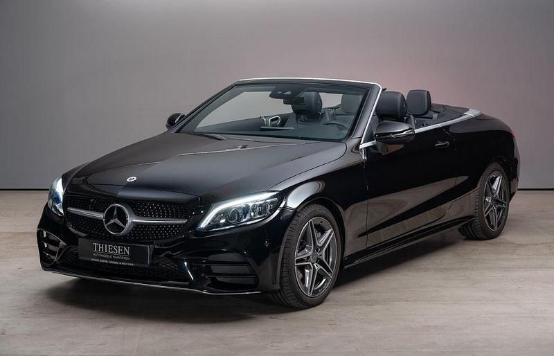 Schwarz Gebraucht 2023 Mercedes C300 Cabrio | 46.500 € (Fairer Preis) - Bild 1/4