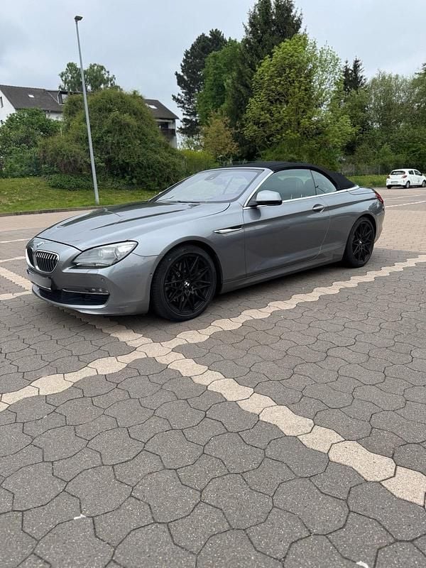 Silber Gebraucht 2011 BMW 650 Cabriolet Cabrio | 14.000 € (Superpreis) - Bild 1/4