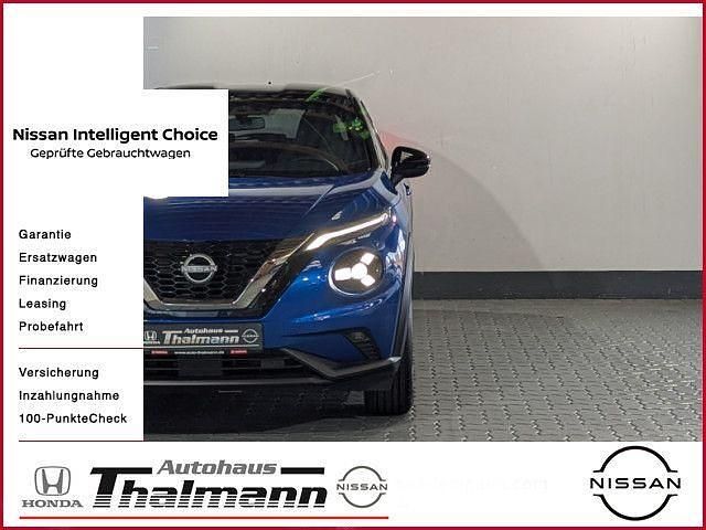 Neu Nissan Juke N-Connecta 114 PS (83 kW) 2025 Blau (metallic) SUV