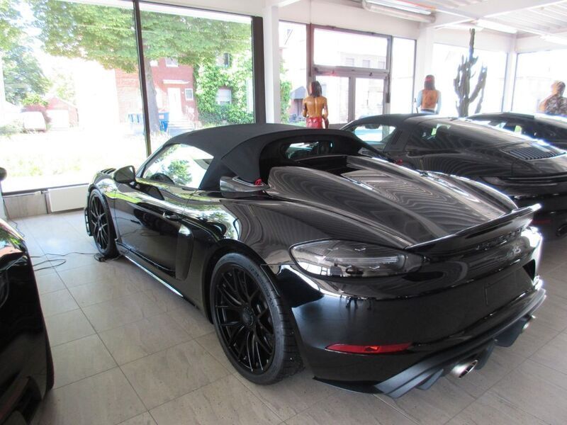 Gebraucht Porsche 718 Spyder 500 PS (367 kW) 2024 Schwarz Cabrio