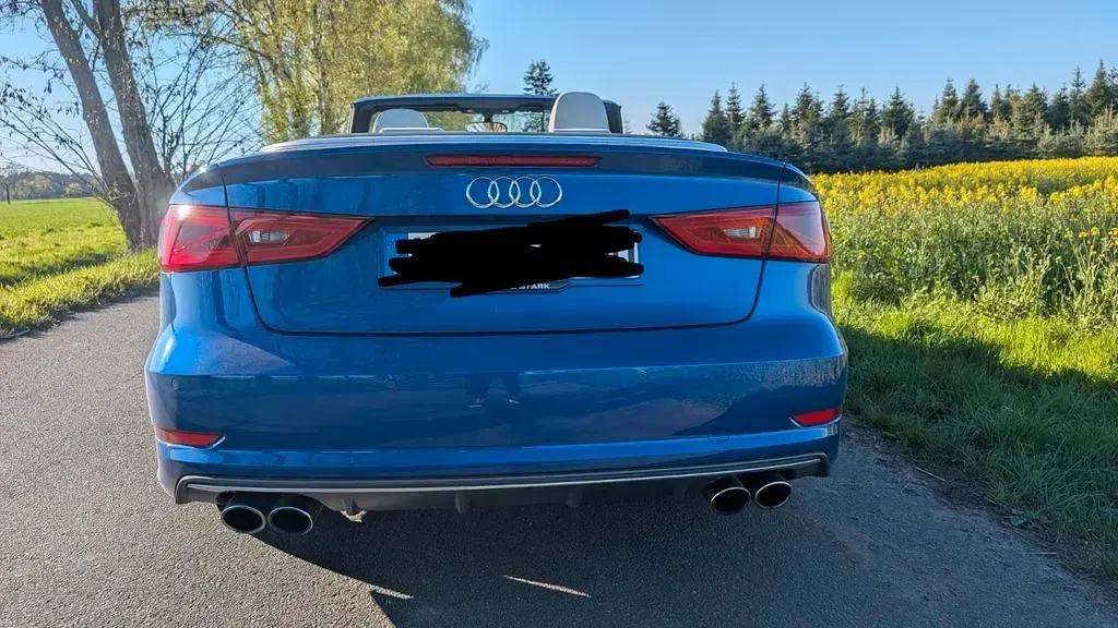 Gebraucht Audi S3 Cabriolet Comfort 300 PS (220 kW) 2015 Blau Cabrio