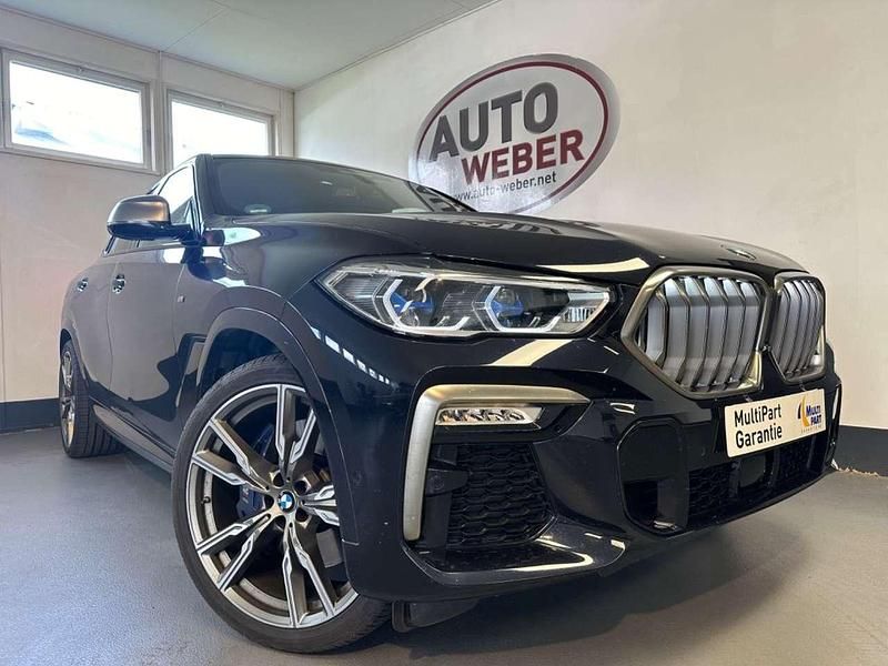 Carbonschwarz metallic Gebraucht 2020 BMW X6 M Shadowline SUV | 78.890 € - Bild 1/4