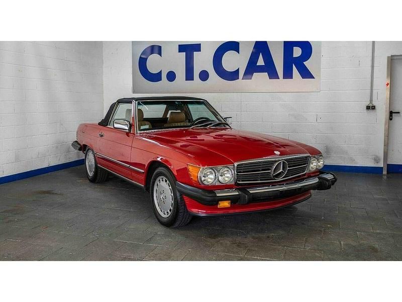 Gebraucht Mercedes 560 231 PS (169 kW) 1987 Rot Cabrio