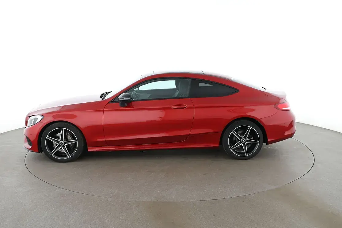 Gebraucht Mercedes C220 170 PS (125 kW) 2017 Rot Coupé