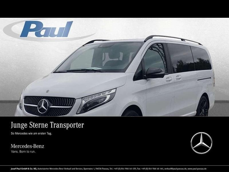 Gebraucht Mercedes V250 AMG 190 PS (139 kW) 2020 Weiss bergkristallweiß metalli Van / Kleinbus
