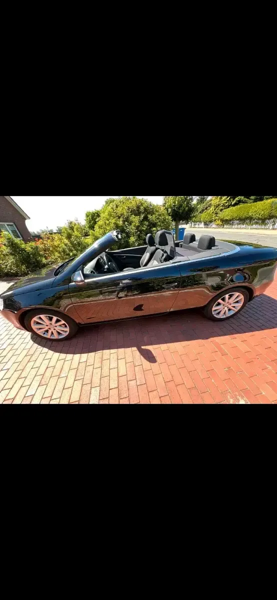 Occasion VW Eos 122 ch (89 kW) 2009 Noir Cabriolet