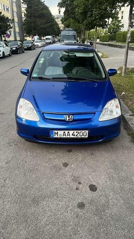 Blau Gebraucht 2003 Honda Civic LS Kleinwagen | 2.200 € (Guter Preis) - Bild 1/4